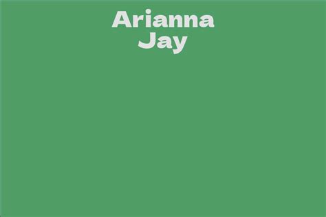 Breaking Down Arianna Jay's Net Worth