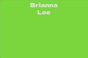 Breaking Down Brianna Lee's Net Worth