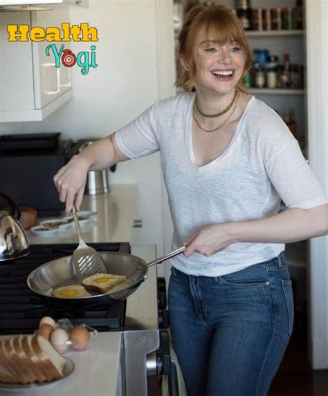 Bryce Dallas Howard's Eating Habits and Exercise Regimen