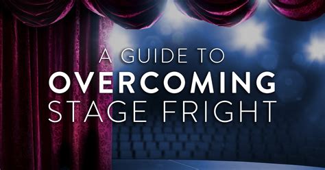 Building Confidence: Overcoming Stage Fright