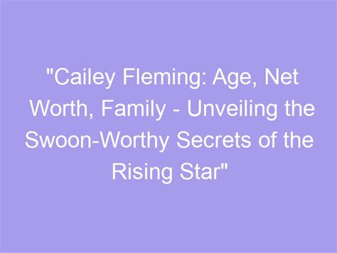 Cailey Taylor: A Rising Star