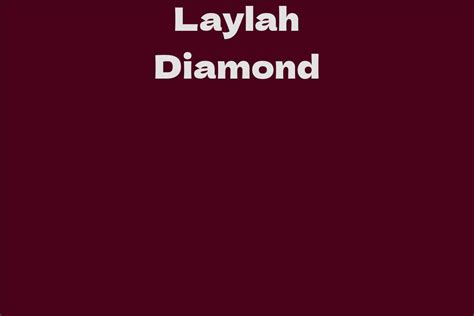 Calculating Laylah Diamond's Wealth and Earnings