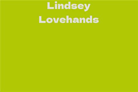 Calculating Lindsey Lovehands' Net Worth