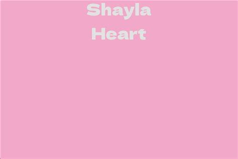 Calculating Shayla Heart's Estimated Net Worth