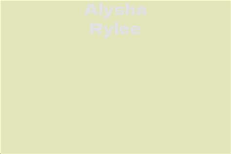 Calculating the Net Worth of Alysha Rylee