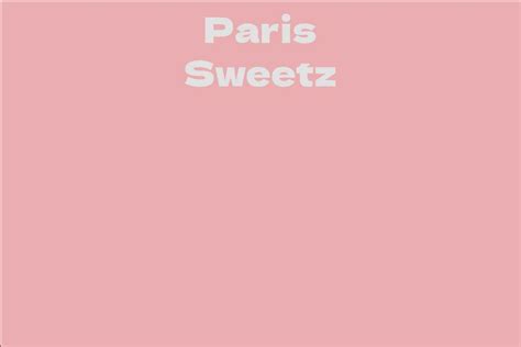 Career Highlights and Accomplishments of Paris Sweetz