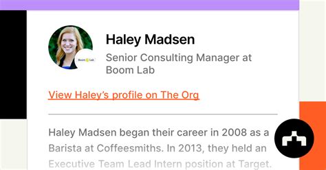 Career Highlights of Haley Madsen