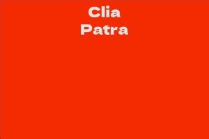 Career Highlights of the Esteemed Clia Patra