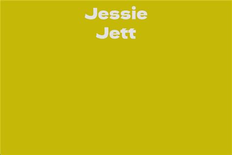 Career Path and Achievements of Jessie Jett