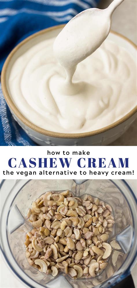 Cashew Cream: The Dairy-Free Alternative for a Creamy Delight