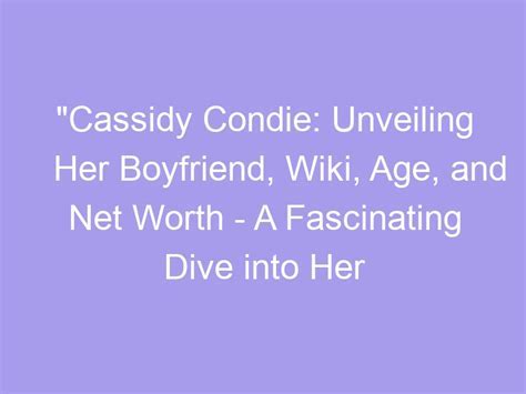 Cassidy Cummings Bio and Personal Life