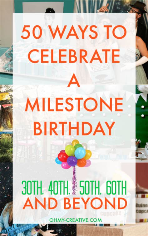 Celebrating Milestones and Birthdays