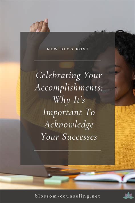 Celebrating Success: Embracing and Reflecting on Accomplishments