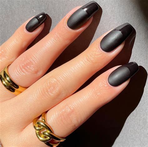 Celebrities Embrace the Edgy Appeal of Dark Nail Shades