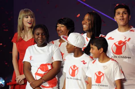 Charitable Work: Taylor Giving Back