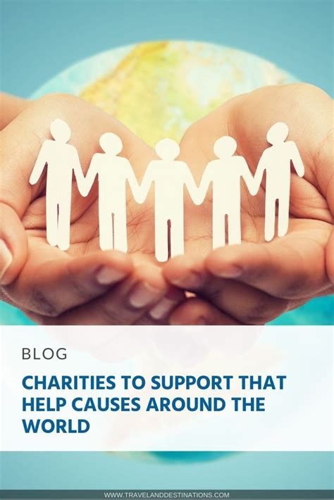 Charitable organizations and causes supported