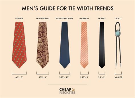 Choosing the Ideal Tie Width for Your Body Shape