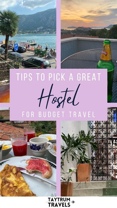 Choosing the Perfect Hostel: Tips and Tricks