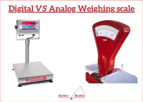 Choosing the Right Display: Analog or Digital Scale?