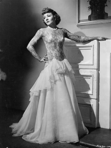 Claudette Colbert's Fashion and Style Evolution