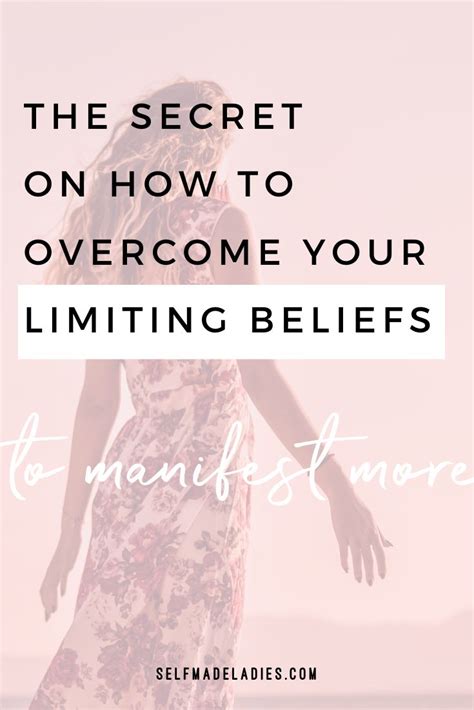 Clearing Limiting Beliefs: Overcoming Mental Blocks to Manifesting Wealth