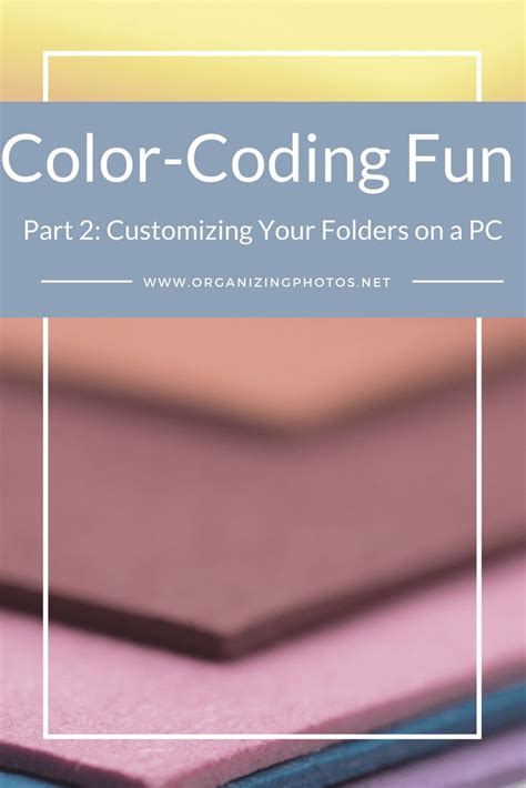 Color Coding: A Fun and Functional Approach