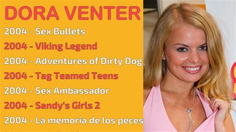 Complete Guide to Dora Venter's Filmography