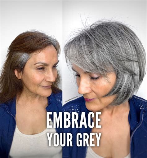 Confidently Breaking Free from Beauty Expectations: Embracing Your Gray Hair Roots