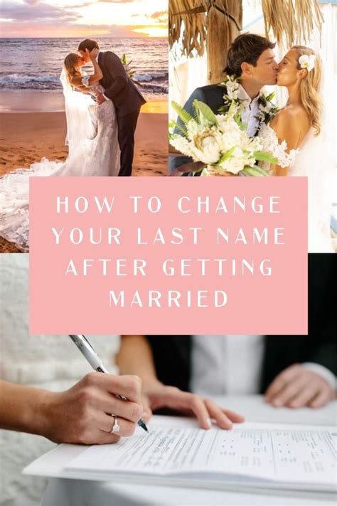 Considering a Last Name Change for Marriage: Factors to Ponder