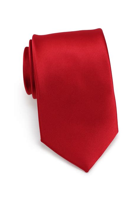 Conveying Authority and Confidence: The Power of a Bold Crimson Necktie in the Professional Sphere