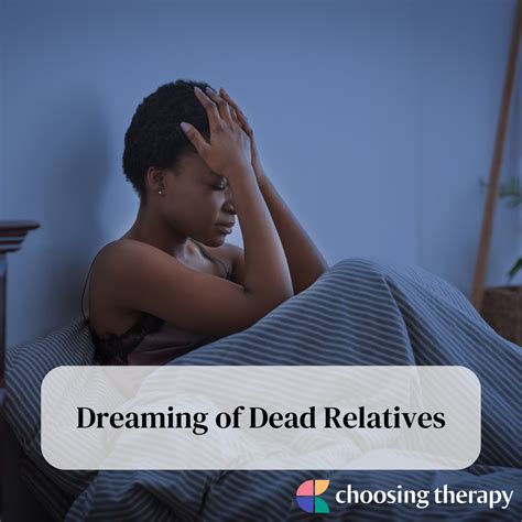 Coping Strategies for Dealing with Dreams of a Departed Relative By Marriage