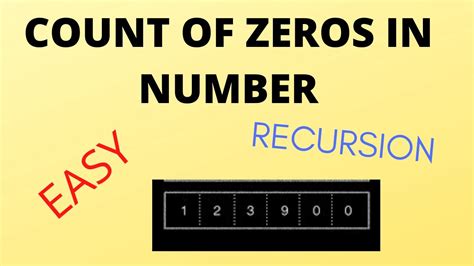 Counting the zeroes