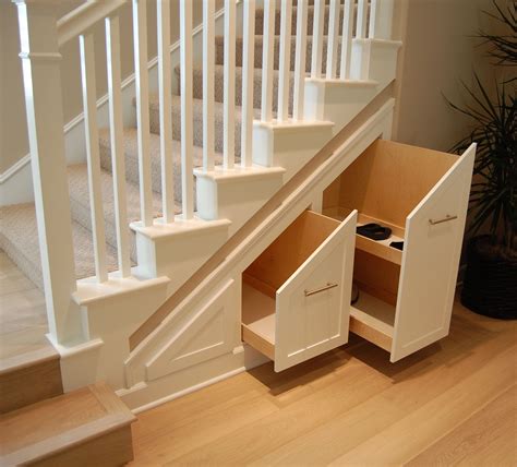 Create Extra Storage Space Underneath Your Stairs through Clever Solutions