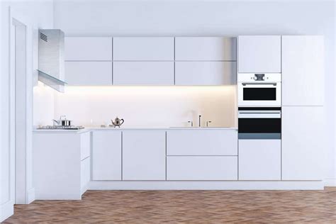 Create a Clean and Minimalistic Look with a White Fridge