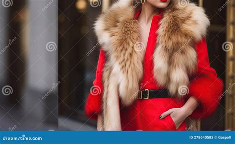 Creating Versatile Looks with a Ravishing Crimson Fur Jacket