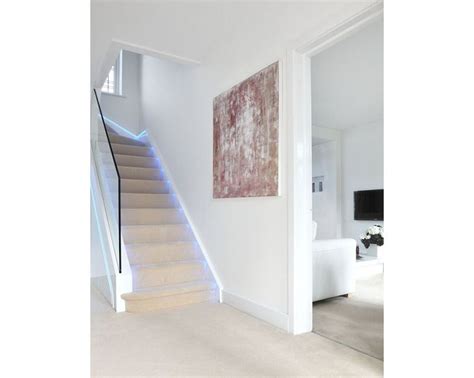 Creating a Light and Airy Atmosphere with a Bright Staircase