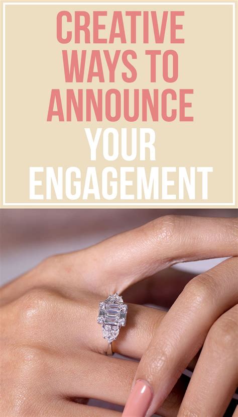 Creative Ways to Announce Your Engagement