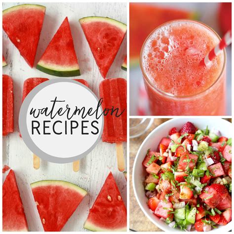 Creative and Refreshing Watermelon Recipes