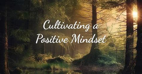 Cultivating a Positive Mindset through Meditation and Affirmations