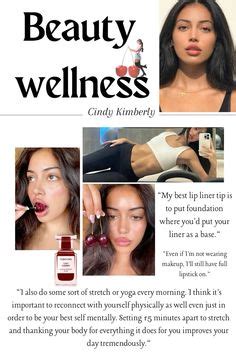 Cynthia Lavigne: Beauty and Wellness Secrets