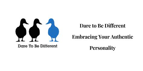 Dare to be Different: Embracing Your Inner Animal