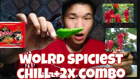 Daring to Take on the Scorching Heat of the World's Spiciest Chili