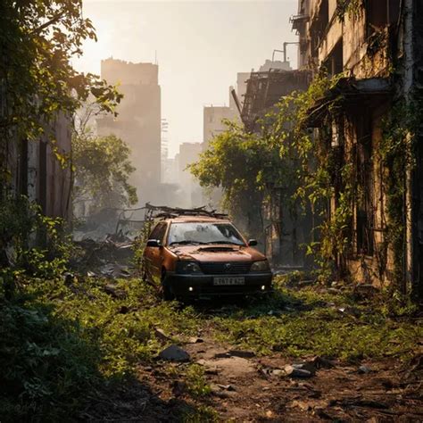 Decay and Desolation: The Eerie Splendor of an Abandoned Marketplace