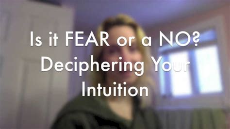 Deciphering the Significance of Fear