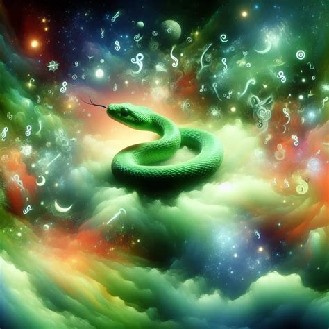 Deciphering the Significance of a Tiny Emerald Serpent in Your Visions