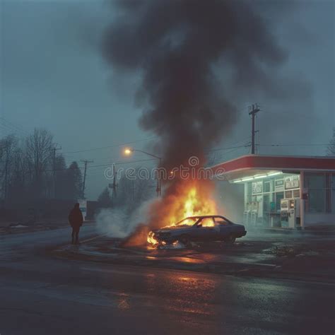 Decoding the Significance of Observing a Vehicle Engulfed in Flames Within the Realm of Dreams