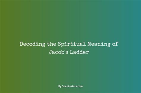 Decoding the Symbolism: The Importance of Bearing a Ladder