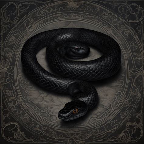 Decoding the Symbolism of Envisioning a Dark Serpent