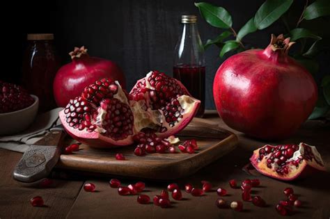 Delightful and Nourishing Culinary Creations Incorporating Pomegranates