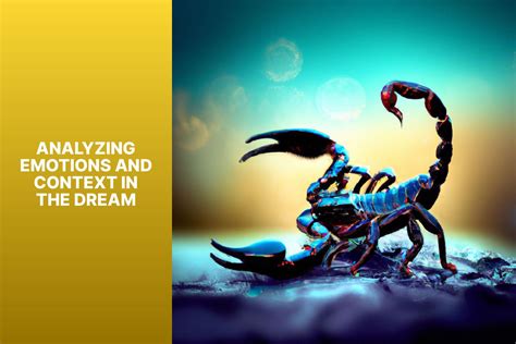 Delving into the Psychological Significance of Dreams Involving Scorpion Tails